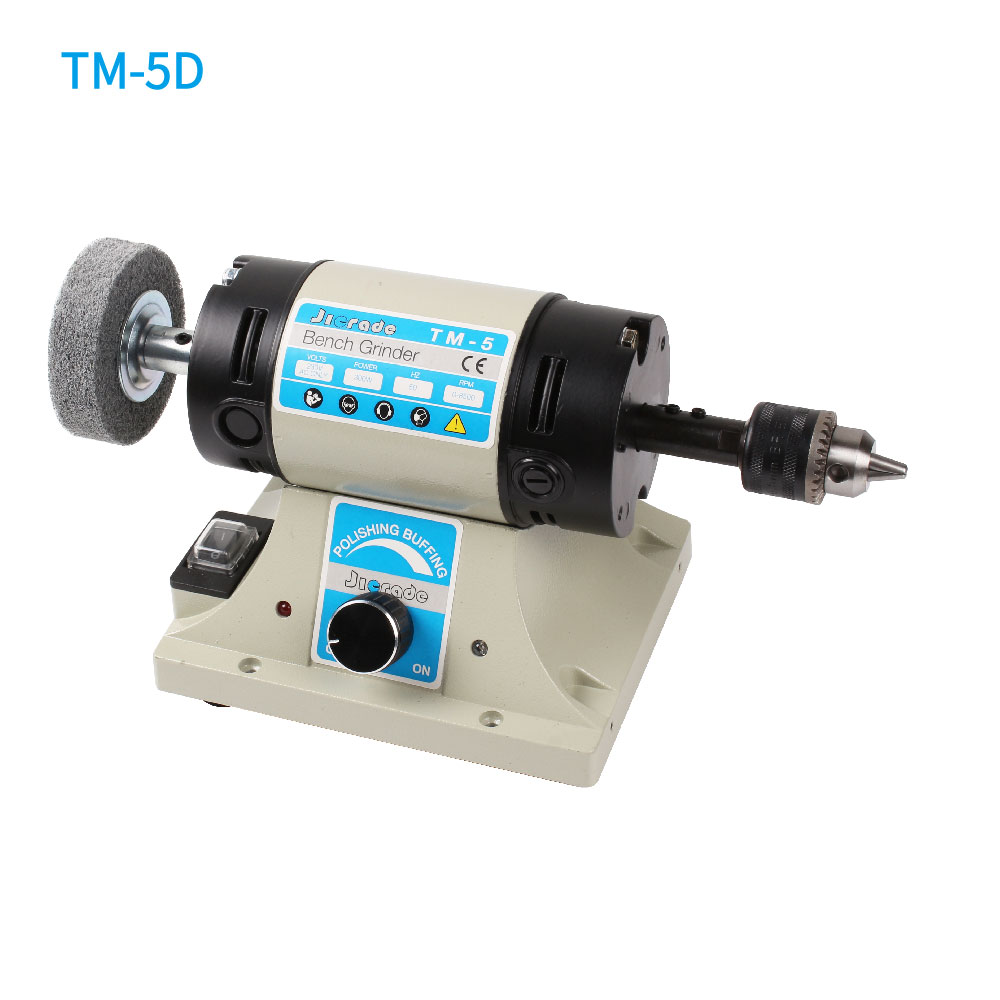 Mini Bench Grinder with Drill Chuck TM-5D