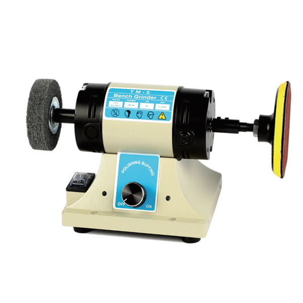 Super Power Mini Bench Grinder with Sanding Pad TM-5H