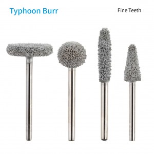 Fine Teeth Tungsten Carbide Grit Rotary Burr for Wood Carving